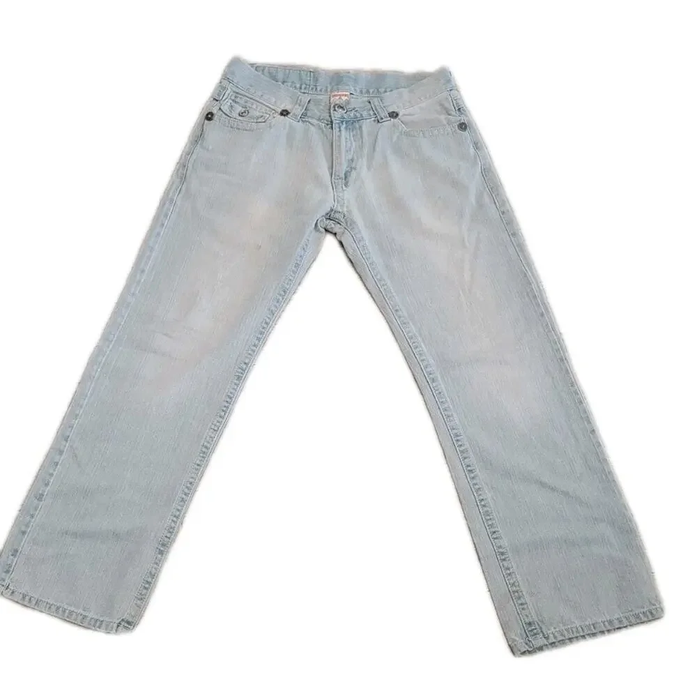 True Religion Billy Super T Light Wash Jeans Men's 34 USA Y2K 33x29